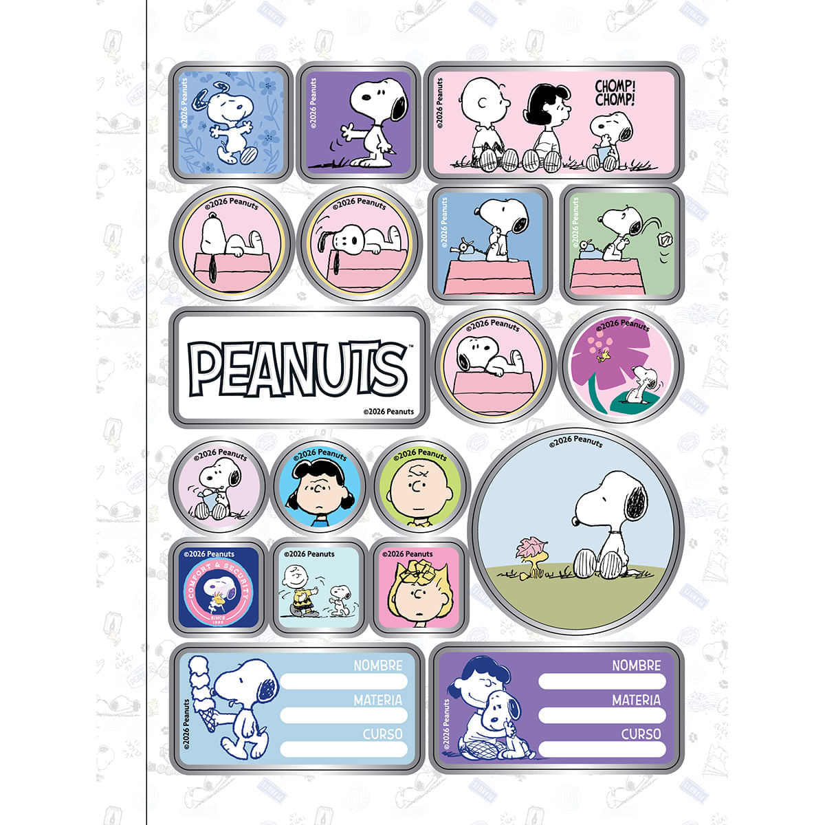 Cuaderno Cosido Pasta Dura  Snoopy , Lucy, Charlie & Sally img #5