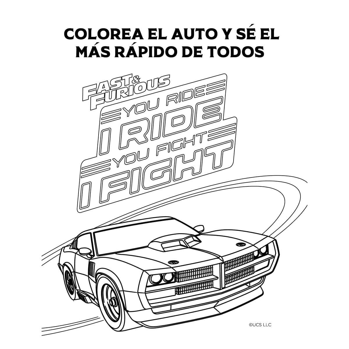 Cuaderno Cosido  Fast & Furious F&F Bron For Speed img #6