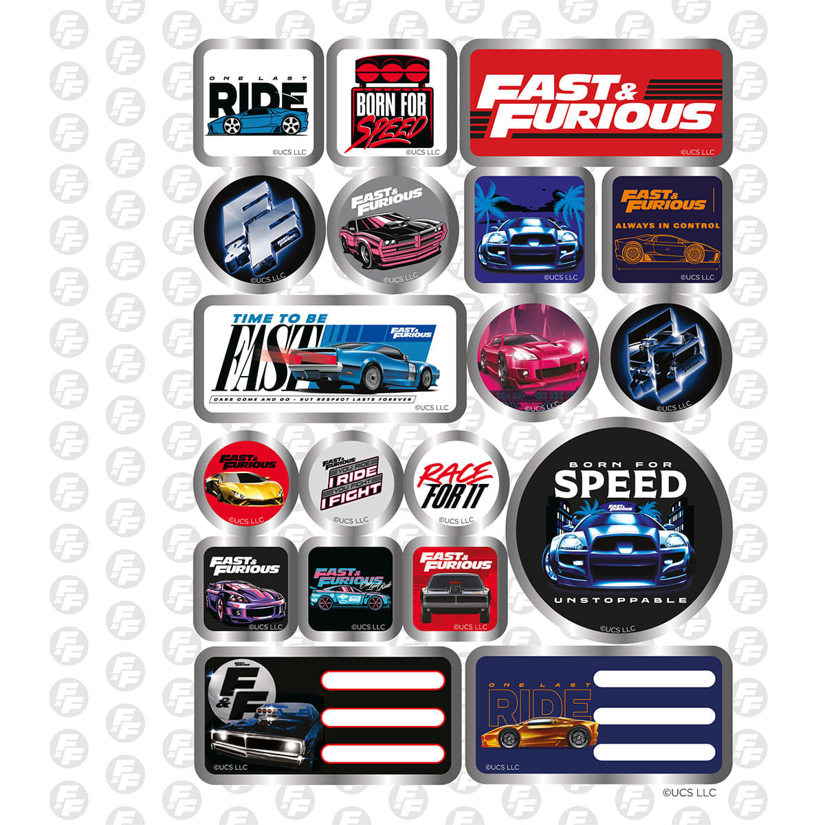 Cuaderno Cosido  Fast & Furious F&F All Roads img #5