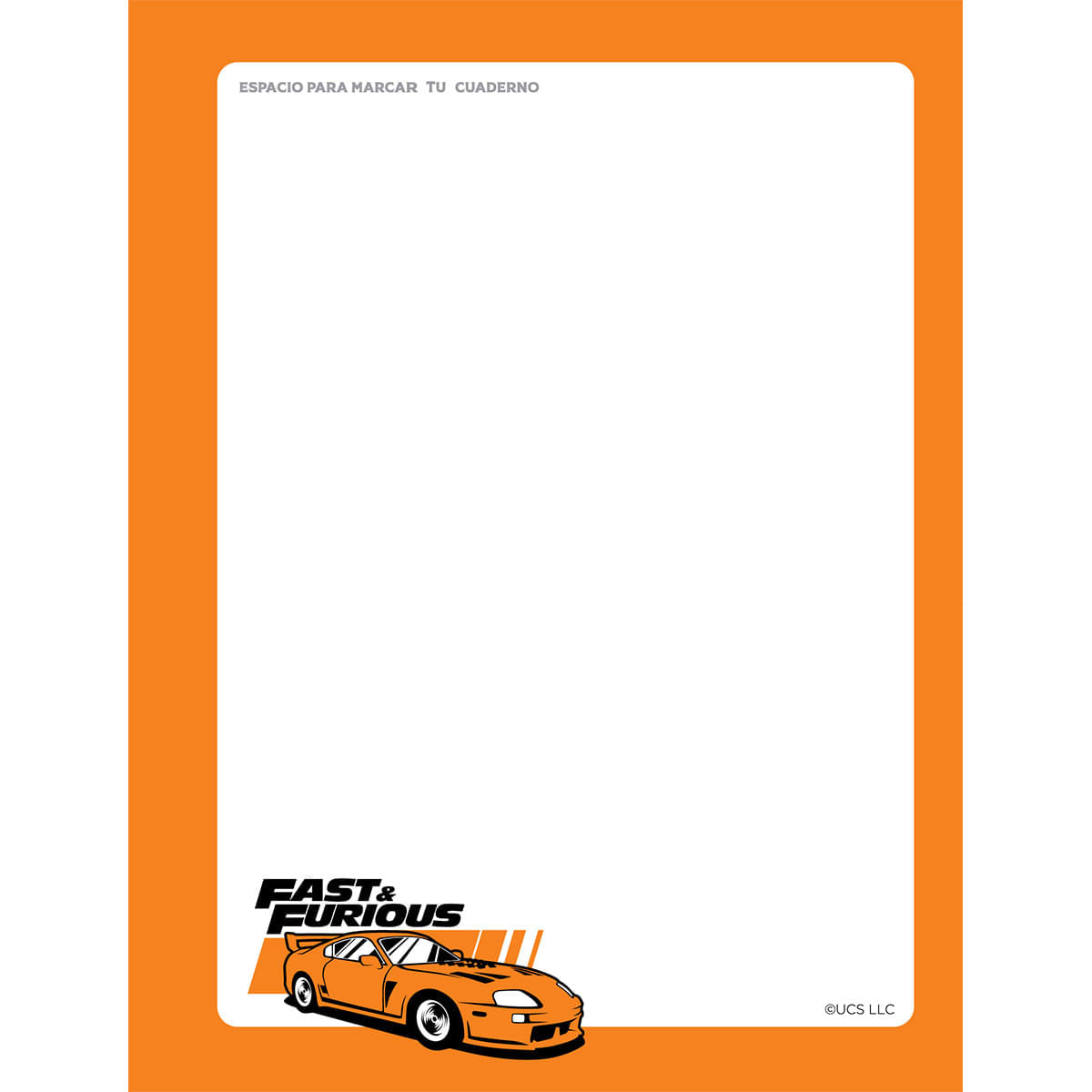 Cuaderno Cosido  Fast & Furious F&F You Ride I Ride You Fight I Fight img #9