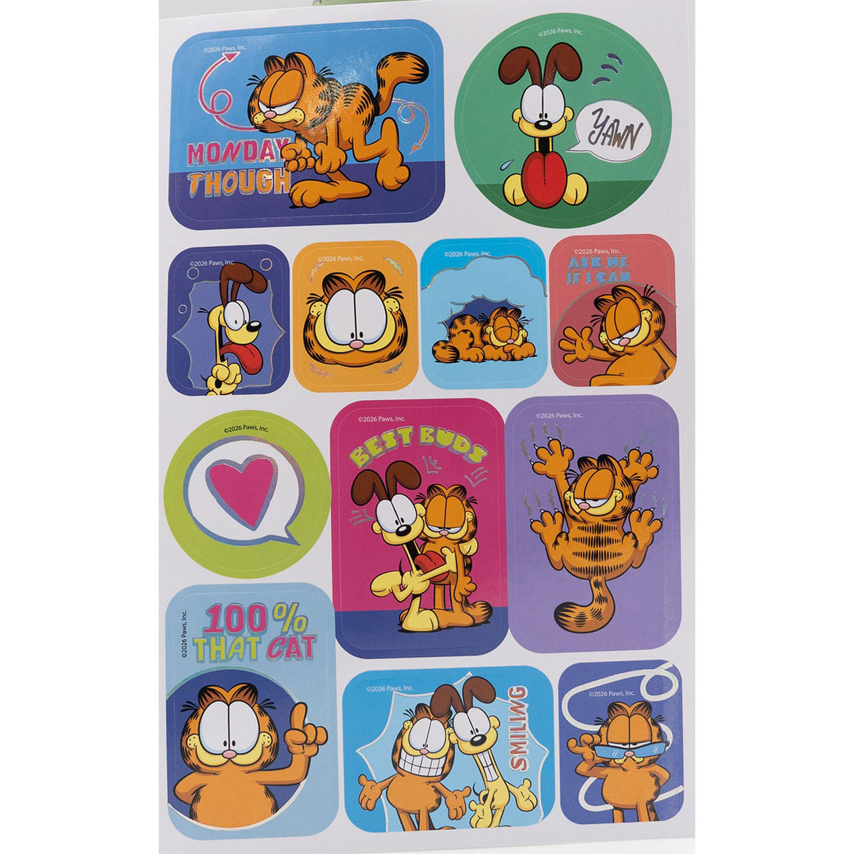 Stickers  Garfield X 10 Tableros img #4