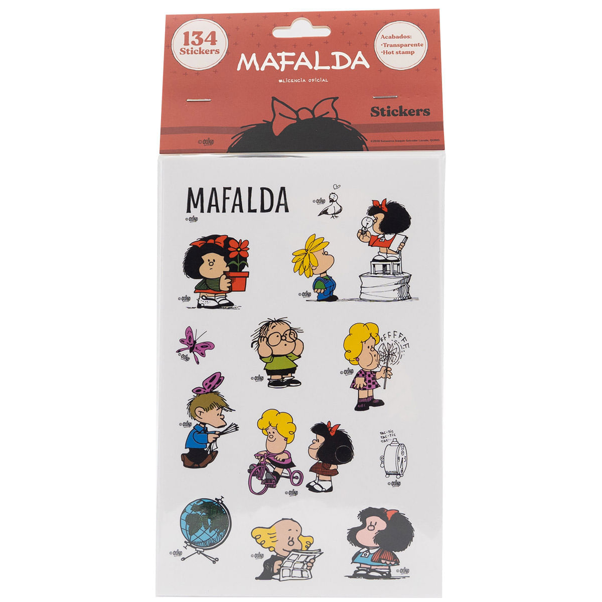Stickers  Mafalda X 10 Tableros img #1