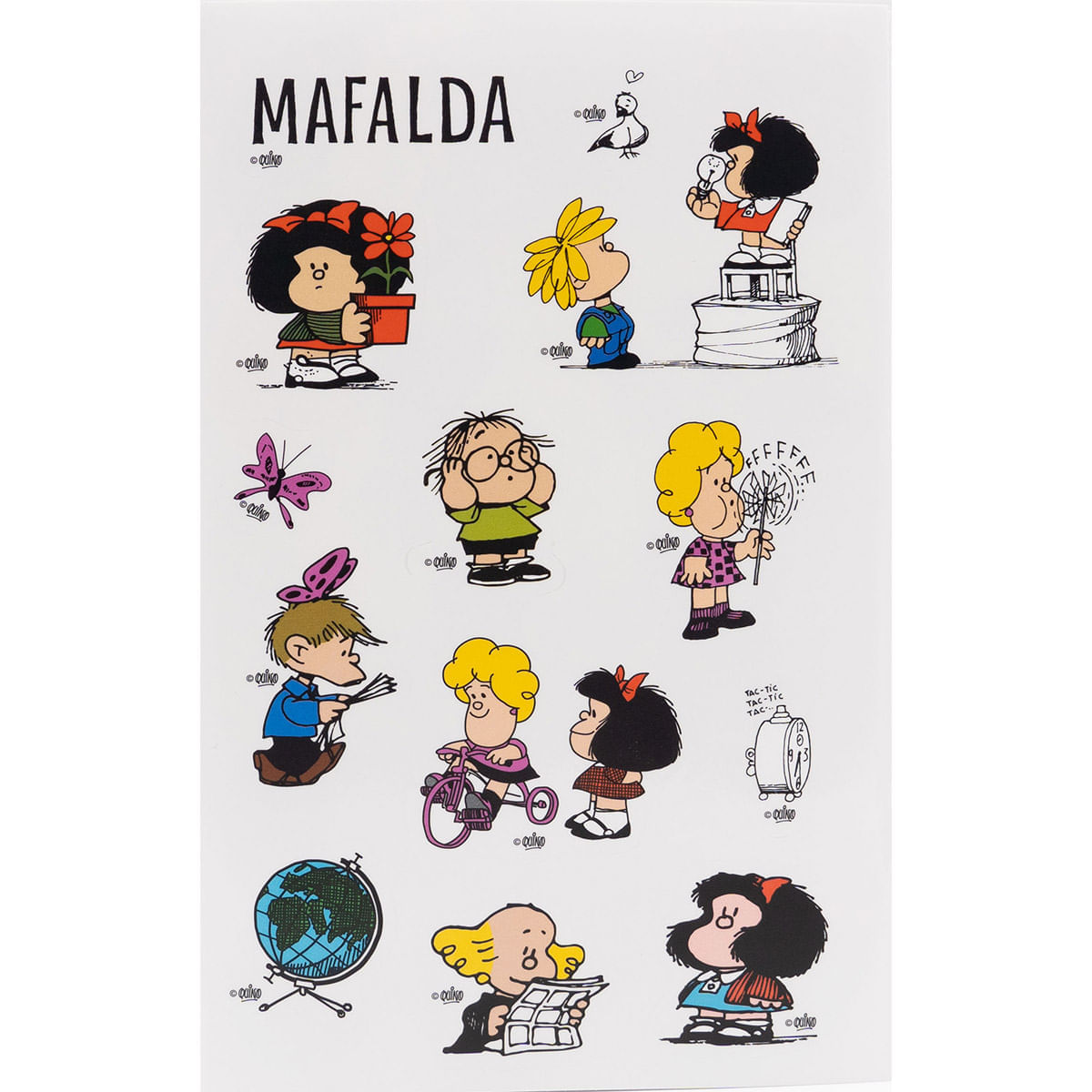 Stickers  Mafalda X 10 Tableros img #6