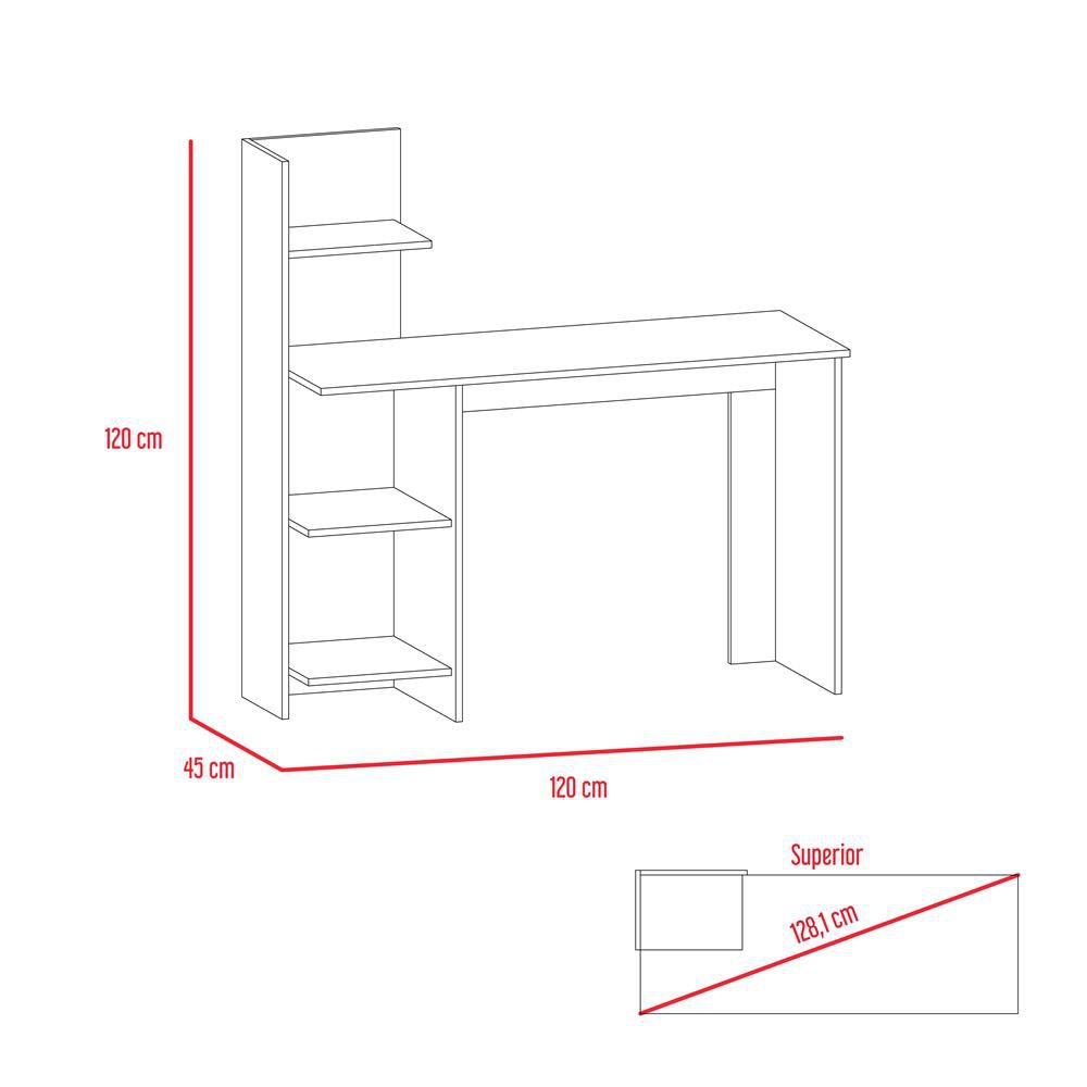 Escritorio Vilna 120  Rovere + Blanco RTA ERB 4868 img #6