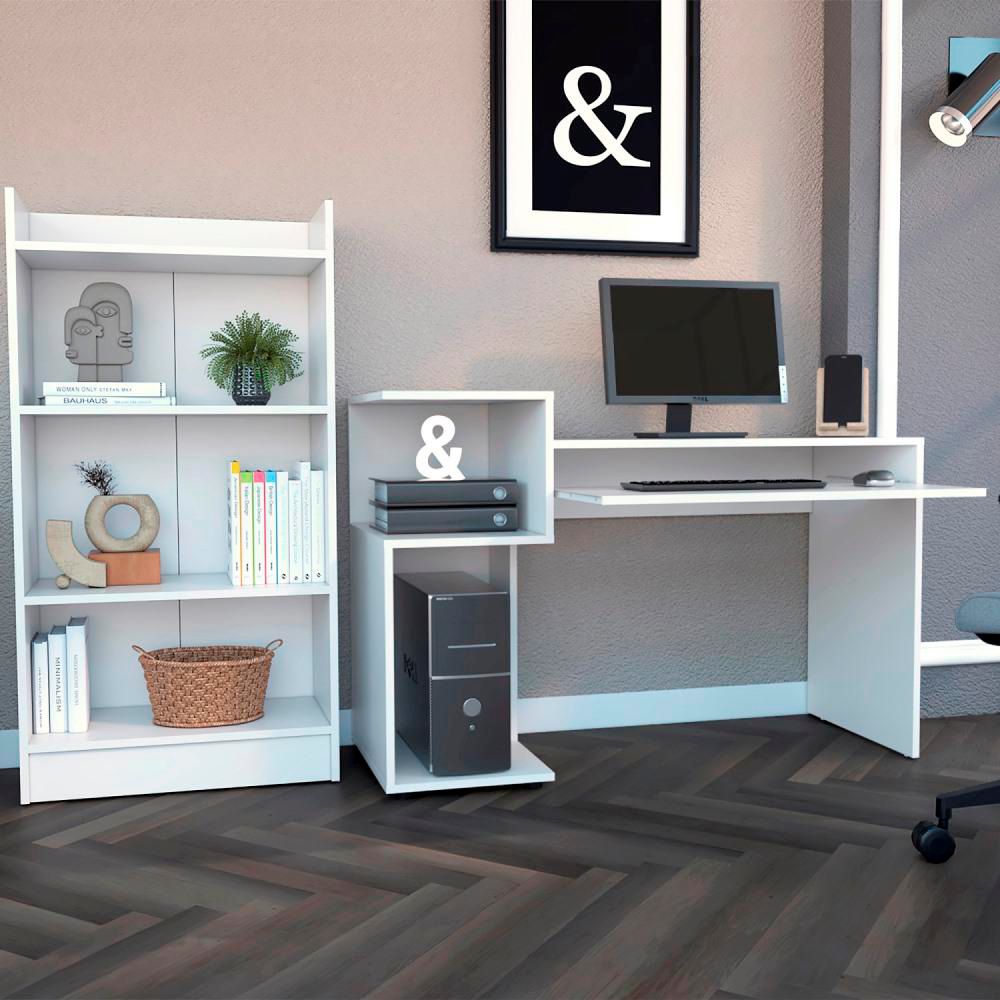 Combo Escritorio Atlanter + Biblioteca  Rovere RTA CLB 8818 img #1