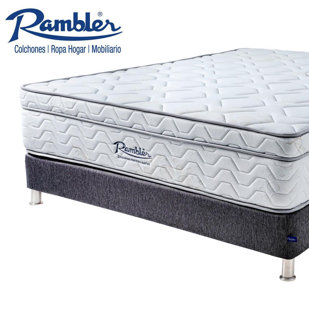Colchon RAMBLER Sencillo (100 x 190 cm) R100  Resortado Suave img #2
