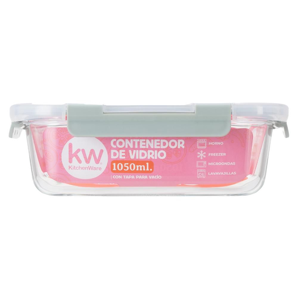 Contenedor Retangular  Vidrio KW ZK1050RC img #1