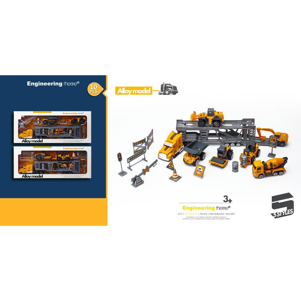 Tractomula PLASTICOS ASOCIADOS Engineering Con Carros Caja img #1
