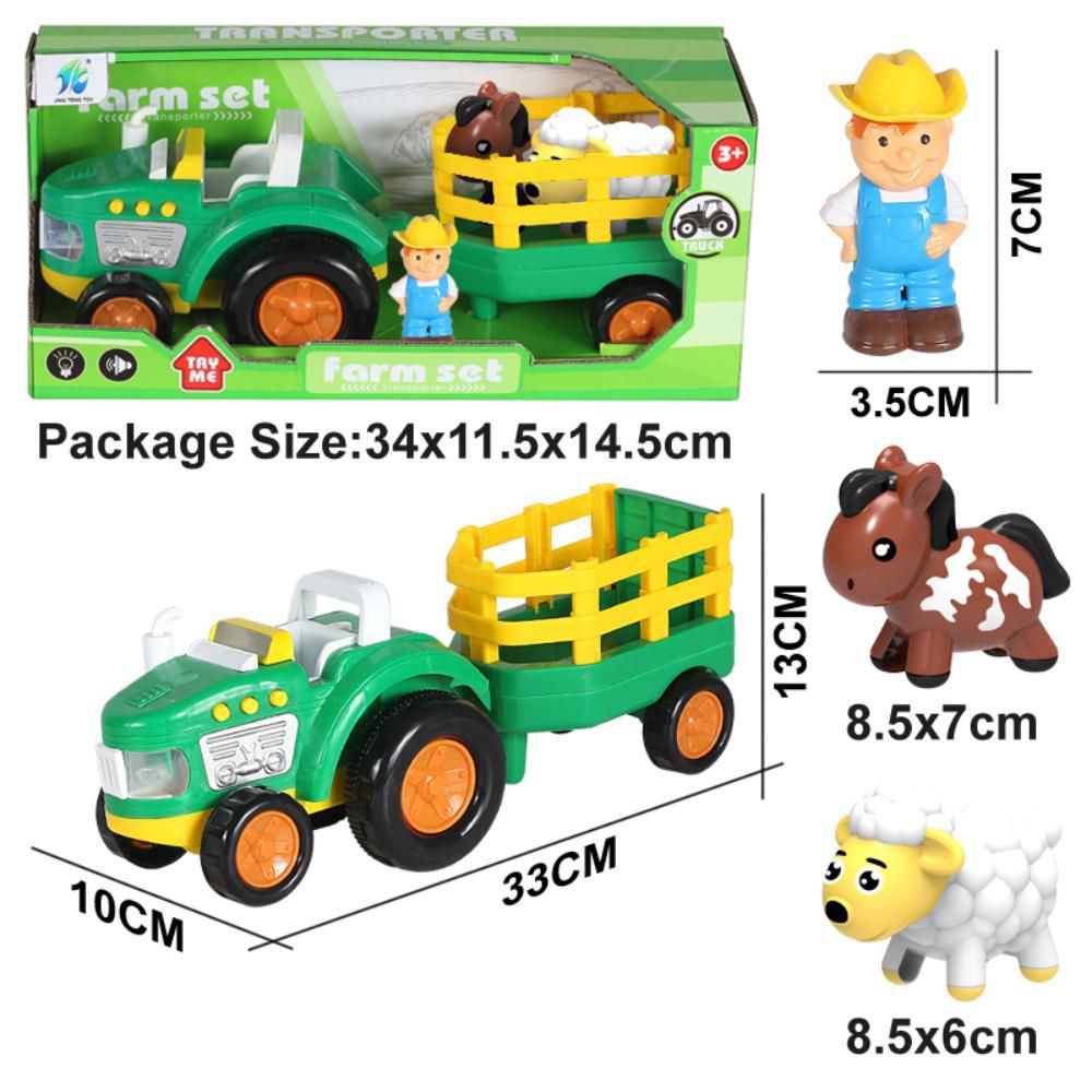 Tractor PLASTICOS ASOCIADOS PILAS FARM SET LUZ Y SONIDO CAJA img #1