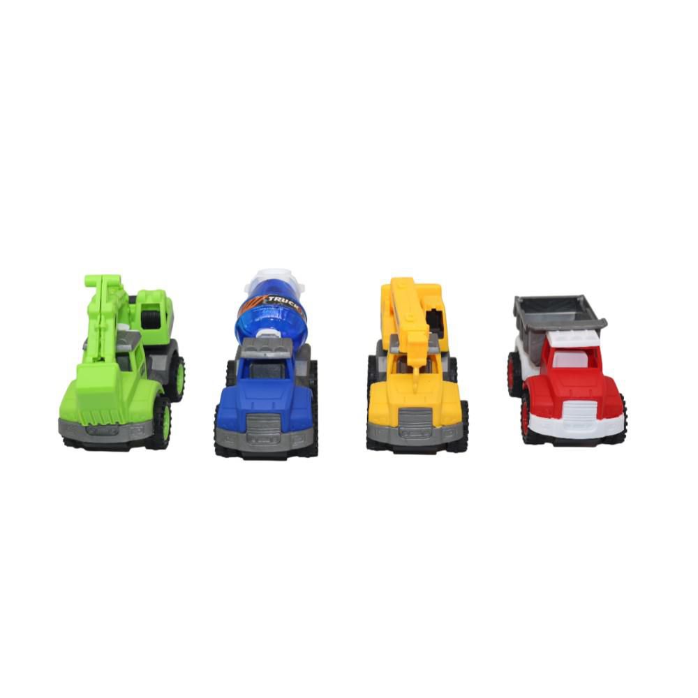 Set Carros PLASTICOS ASOCIADOS Engineering X 4  Friccion img #3