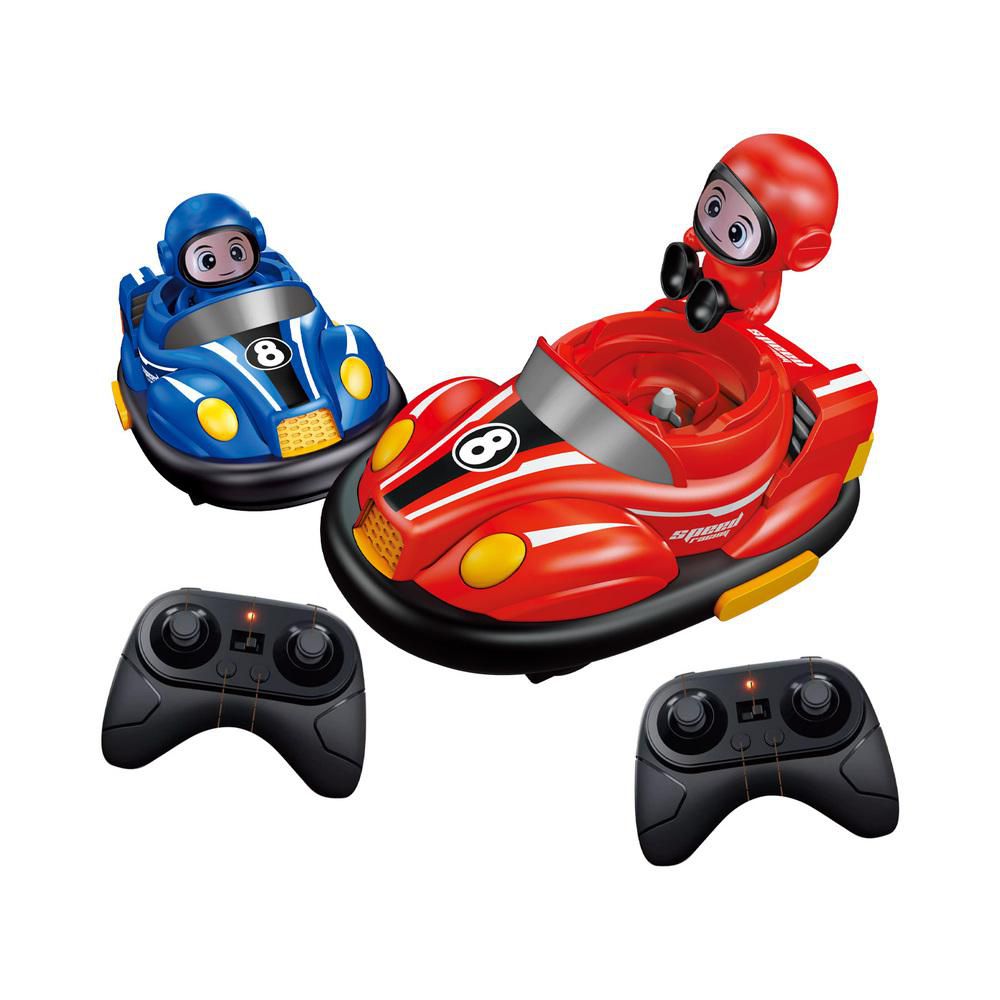 Set X 2 Carros Rc TOY LOGIC Infantil Interactivo Crush Jump img #1
