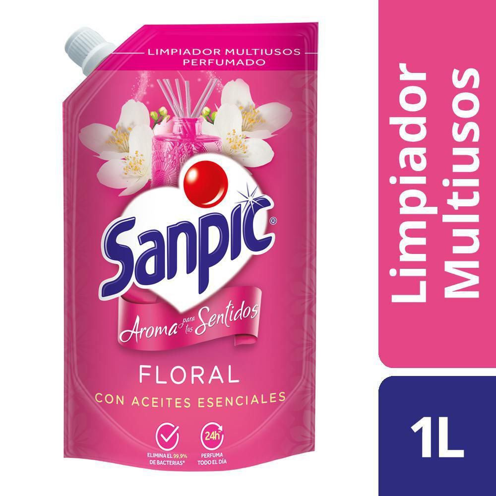 Limpiapisos SANPIC alegría (1000  ml) img #1