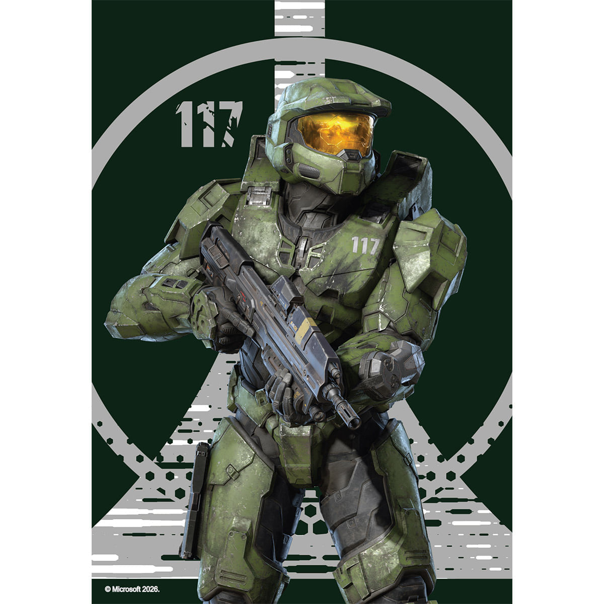 Cuaderno Cosido Pasta Dura  Halo Master Chief 117 img #2