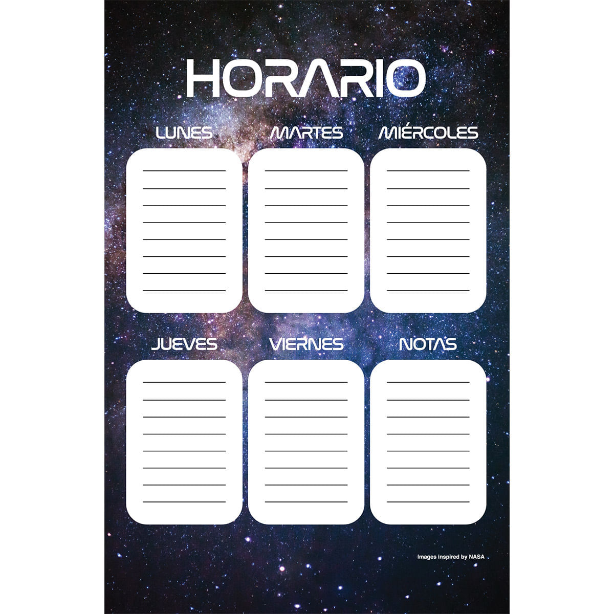 Cuaderno Cosido Pasta Dura  Nasa Space Shuttle Discovery img #4