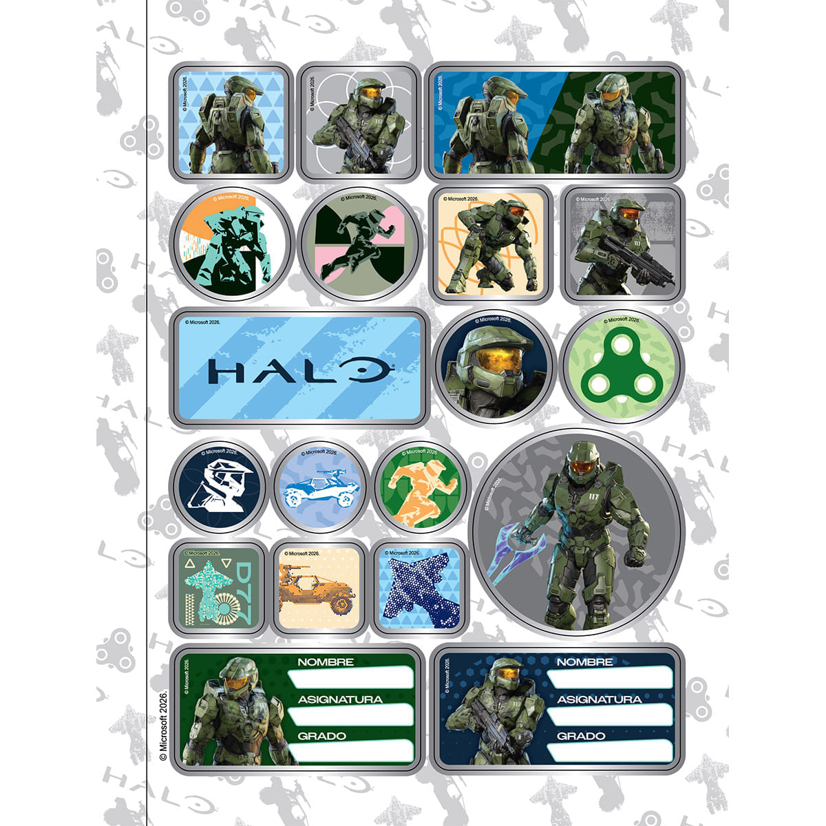 Cuaderno Cosido Pasta Dura  Halo Misriah Armory img #5