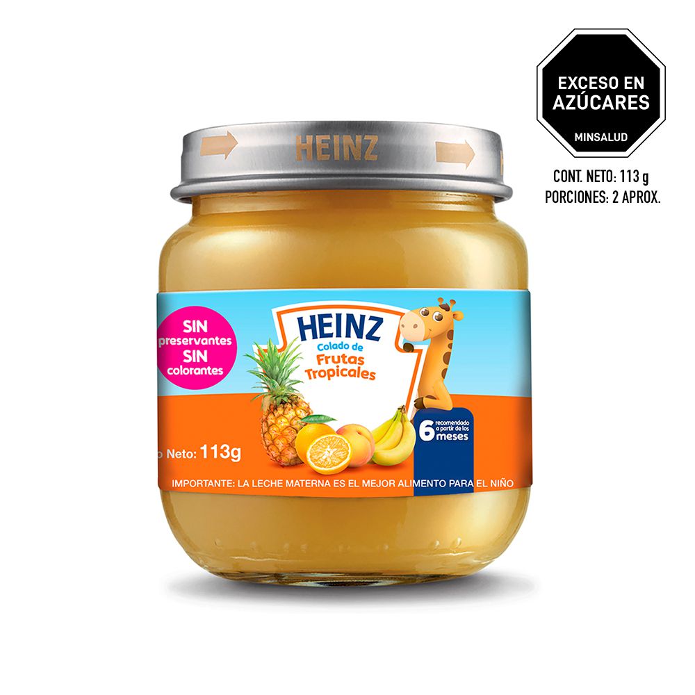 Compota HEINZ frutas tropicales (113  gr) img #1