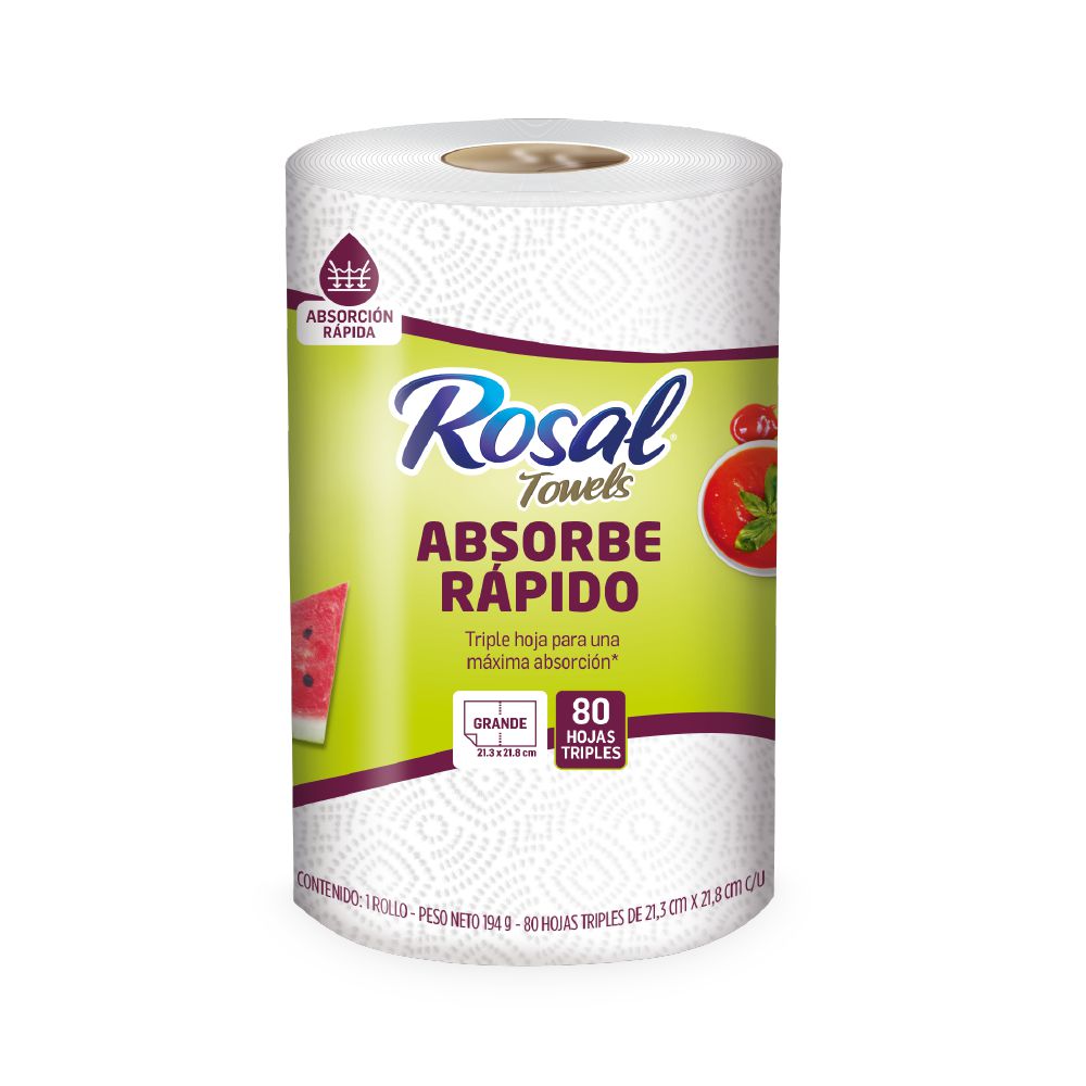 Toallas de cocina ROSAL practisec (80  und) img #1