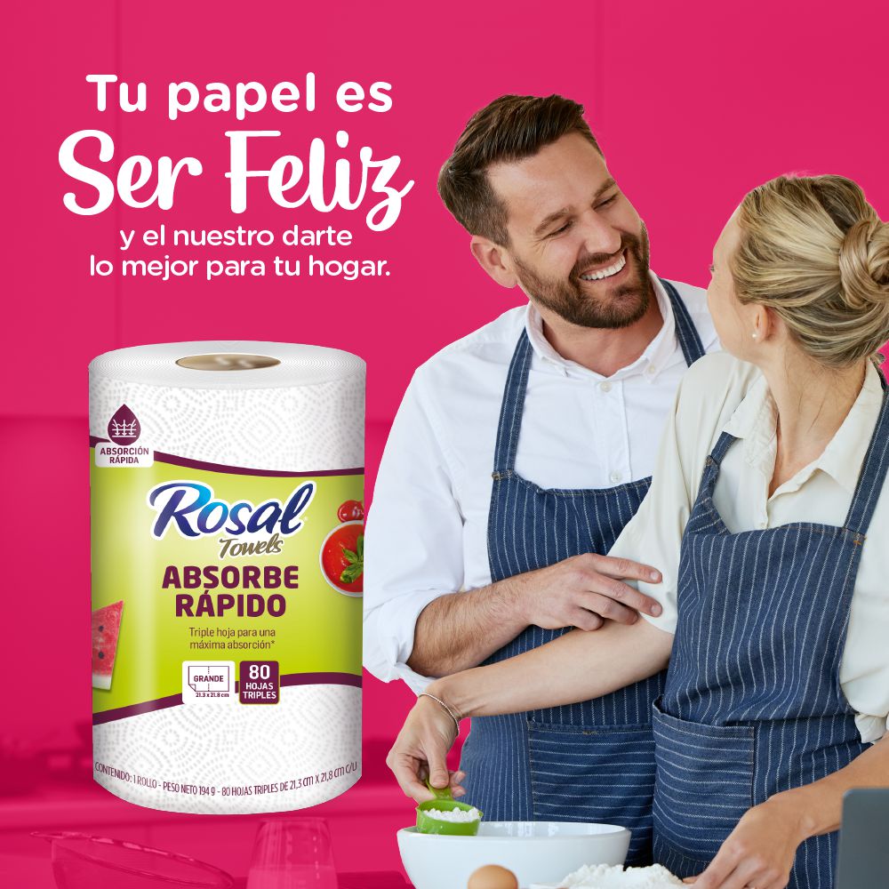 Toallas de cocina ROSAL practisec (80  und) img #4