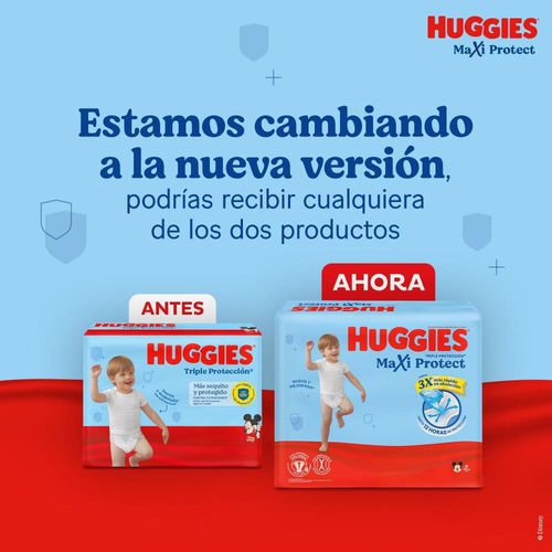 Pañales HUGGIES maxi protect (25  und)
