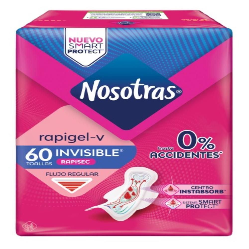 Toallas NOSOTRAS INVISIBLE RAPIGEL (60  und) img #1