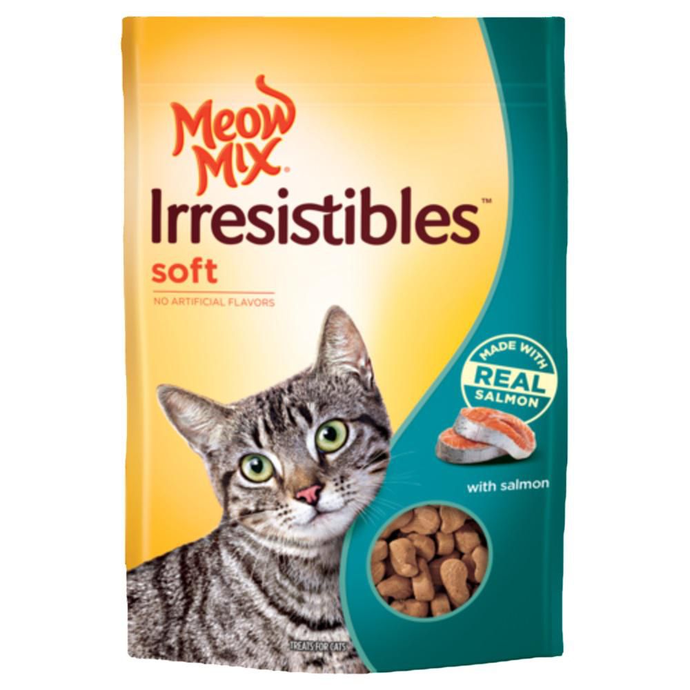 Snack para gatos MEOW MIX salmón (85  gr) img #1