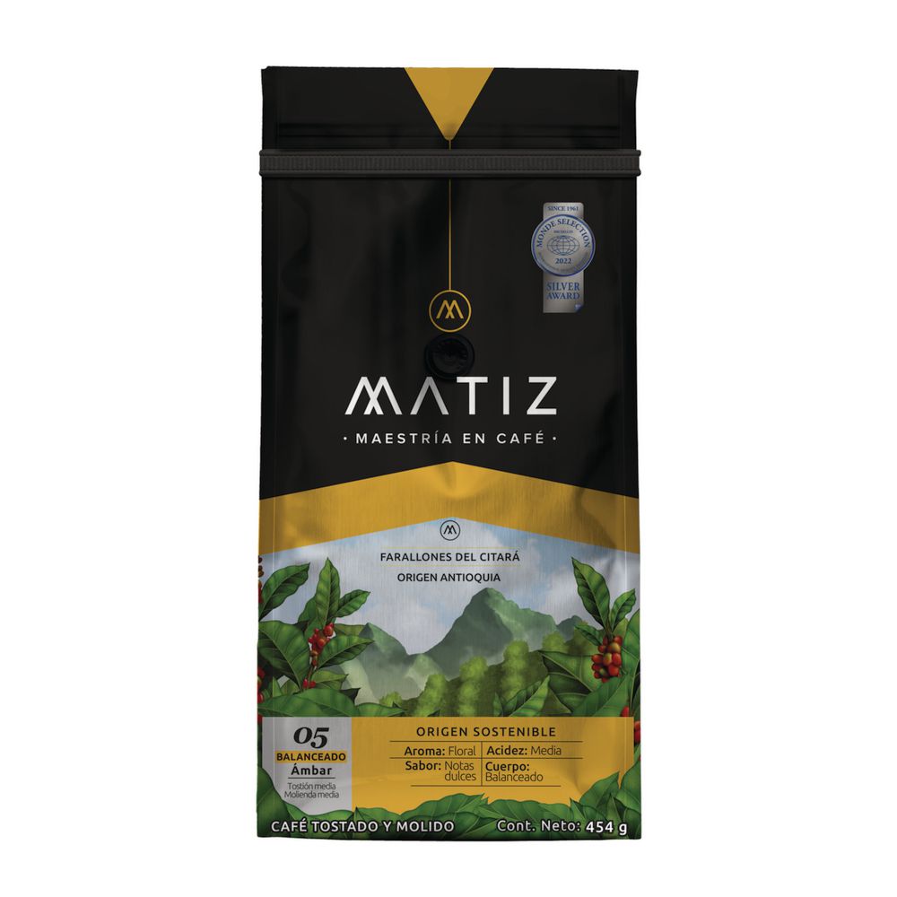 Café MATIZ balanceado ámbar (454  gr) img #2