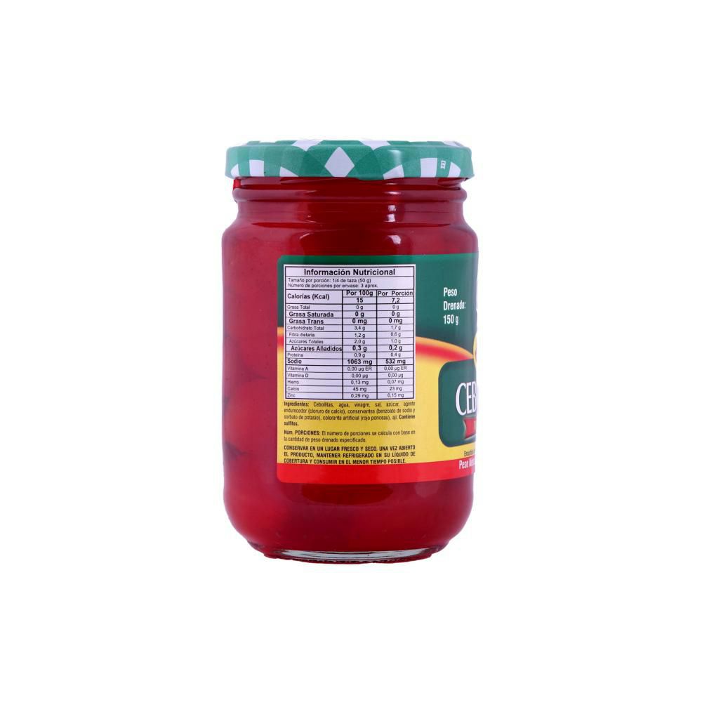 Cebollitas LA CORUNA rojas en vinagre (150  gr) img #2