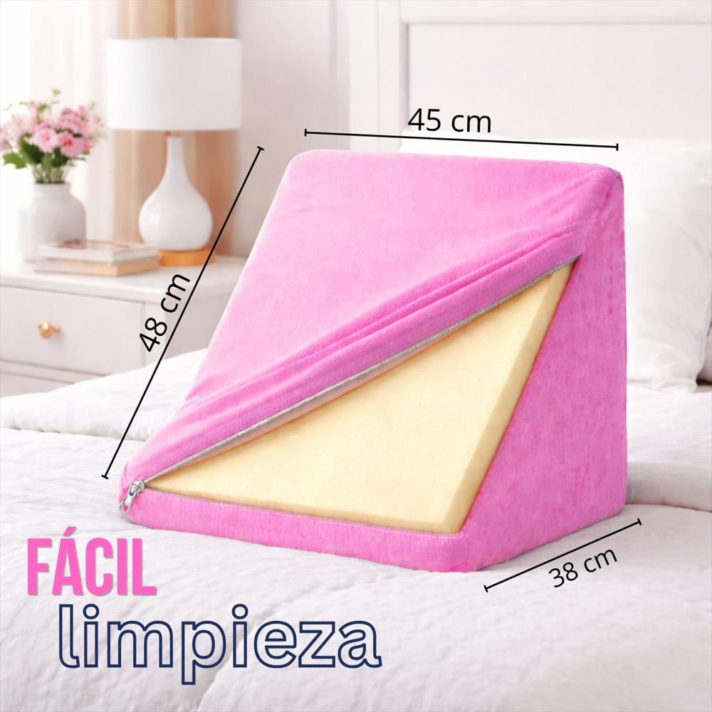 Cojín Tv Triangular Rosado img #4