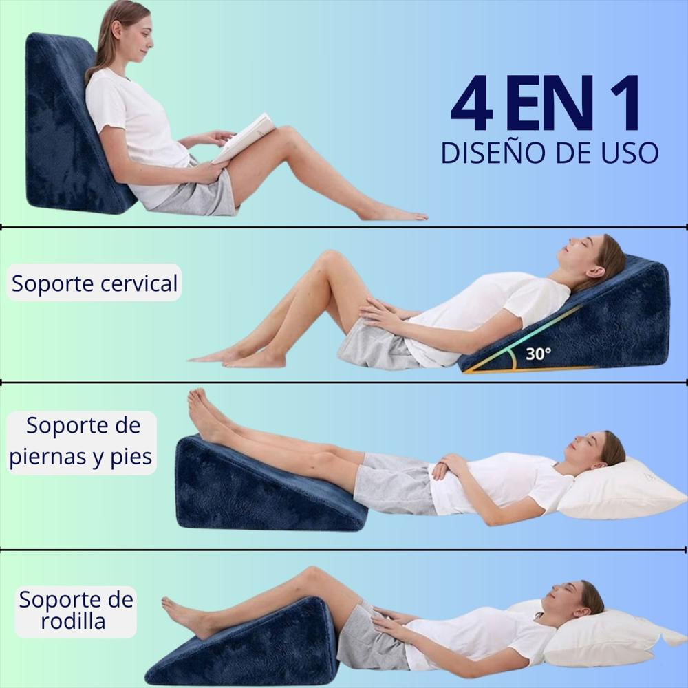 Cojín Tv Triangular Azul img #5