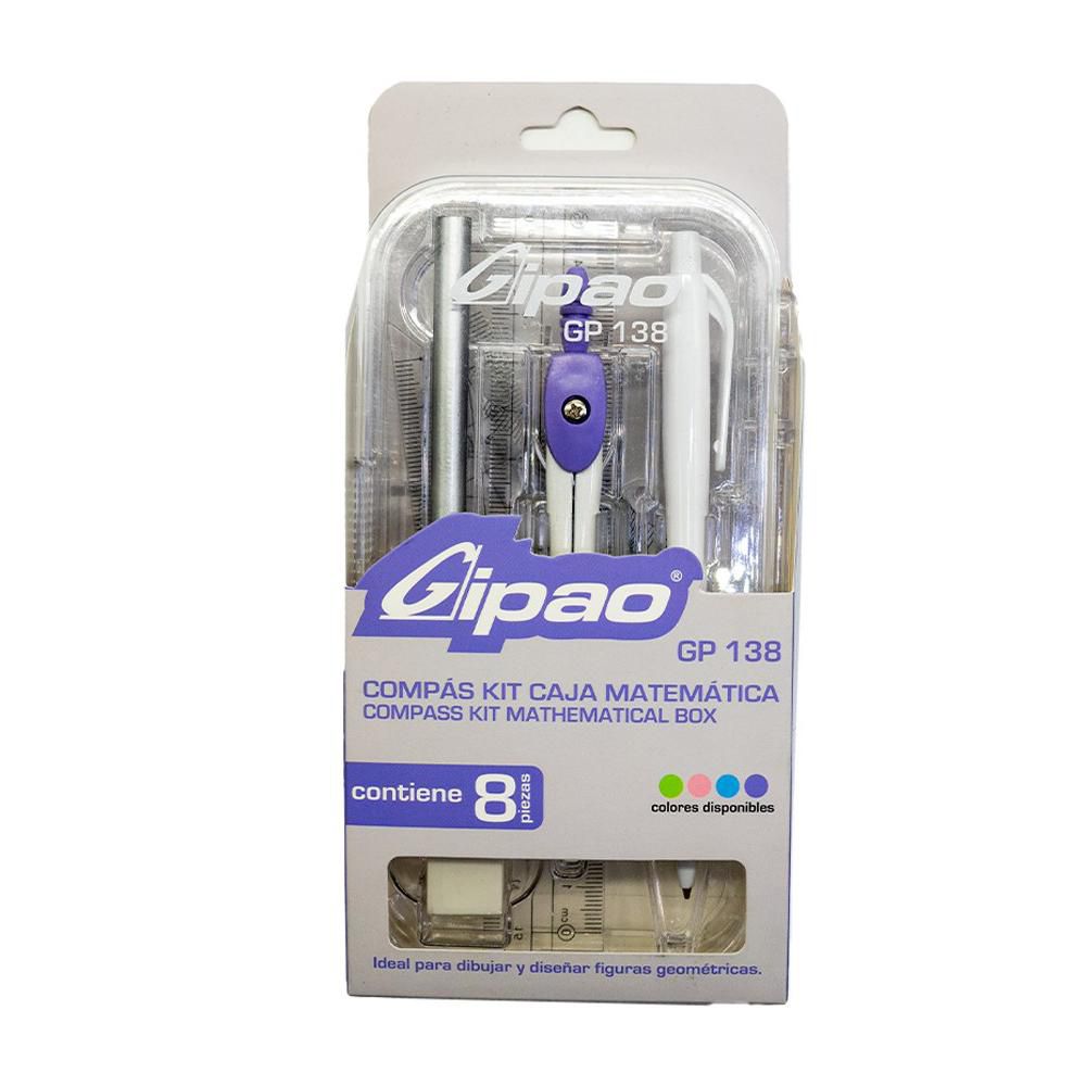Compas Kit Caja Matematica     144 GIPAO img #1