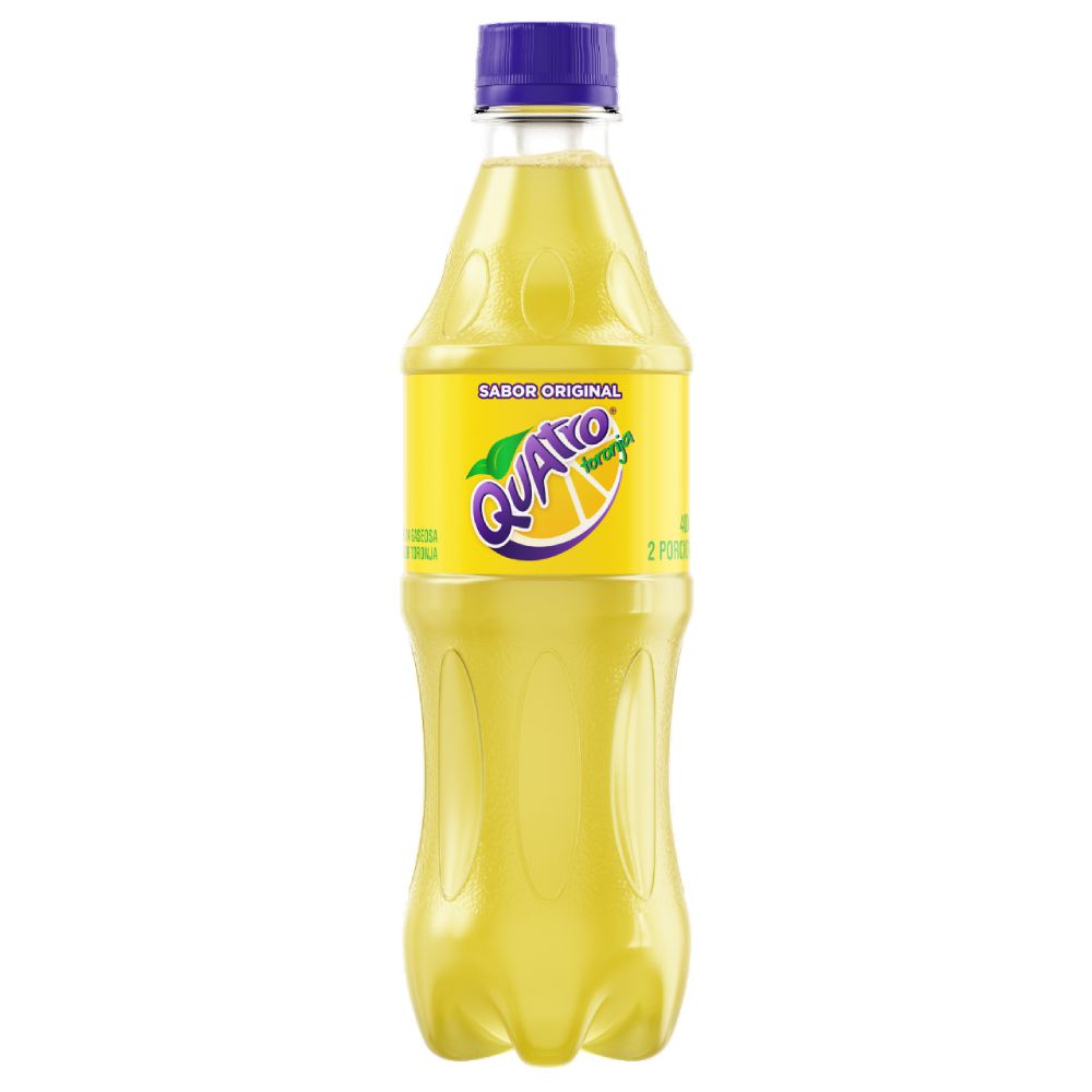 Gaseosa QUATRO toronja original (400  ml) img #1