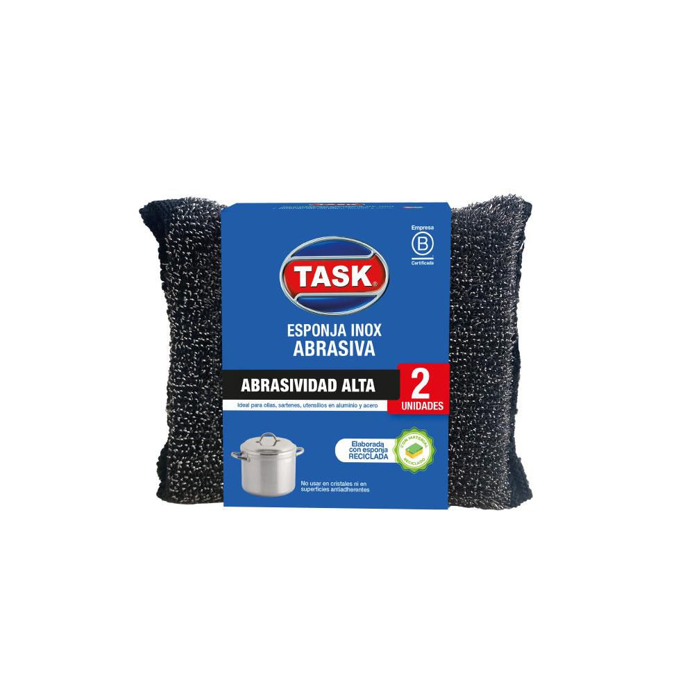 Esponja TASK inoxidable (2  und) img #1