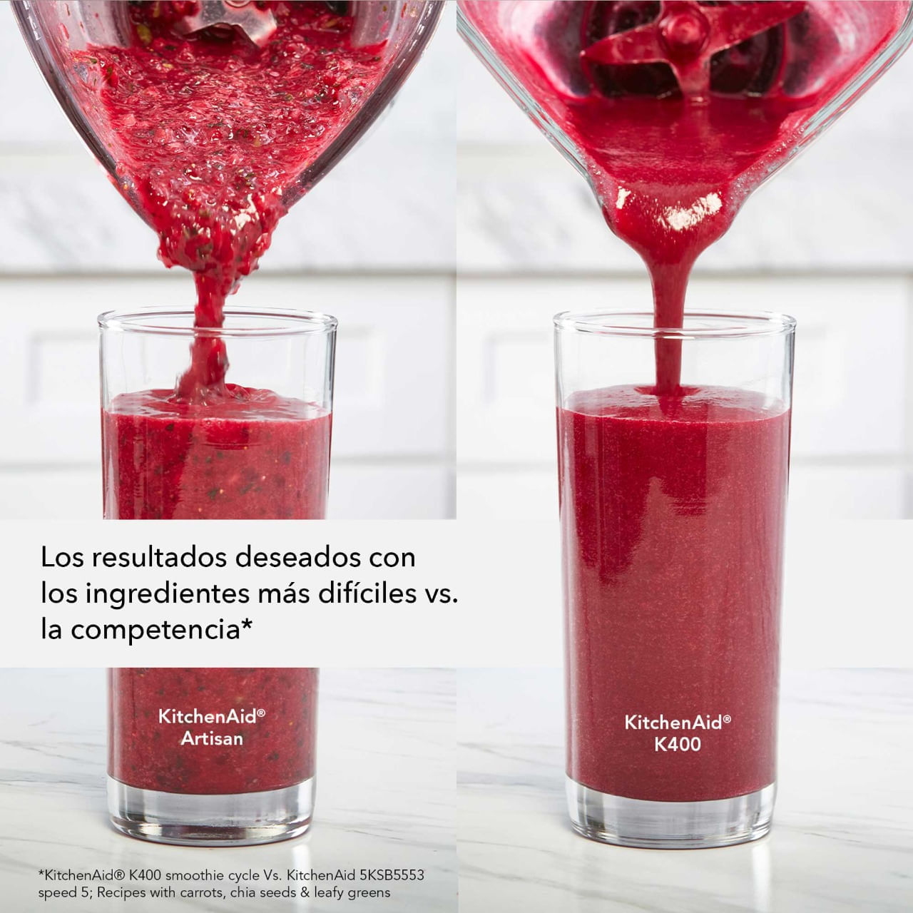 Licuadora K400 5 Velocidades 1.6 L Passion Red img #12