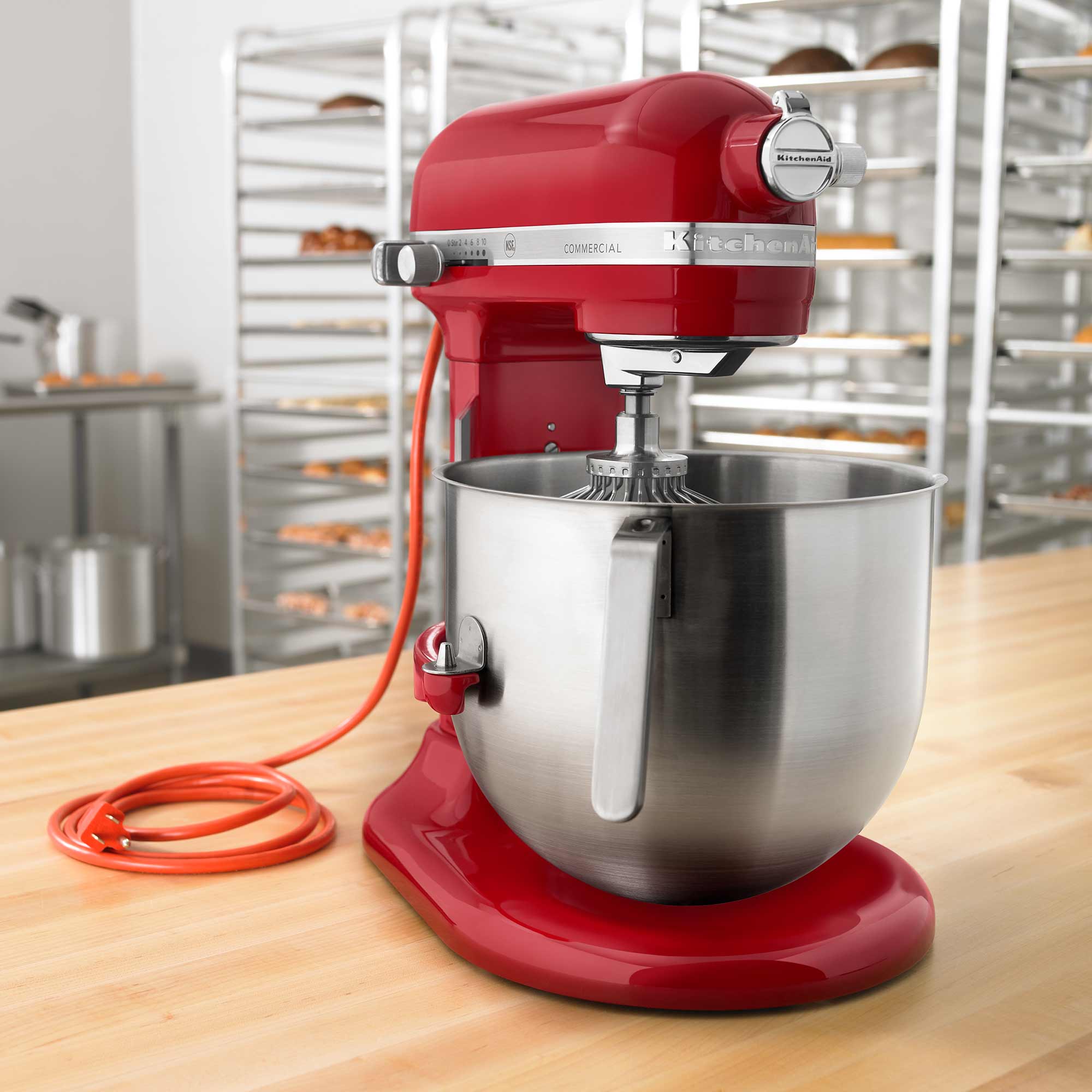 Combo Batidora Comercial 7.6 L Empire Red + Regalo Aditamento para Pasta 3 en 1 Blanco img #5