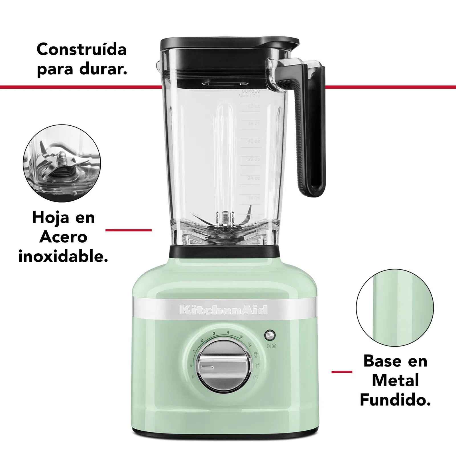 Combo Licuadora K400 Tritán Pistacho y Licuadora Personal de 16 oz img #3