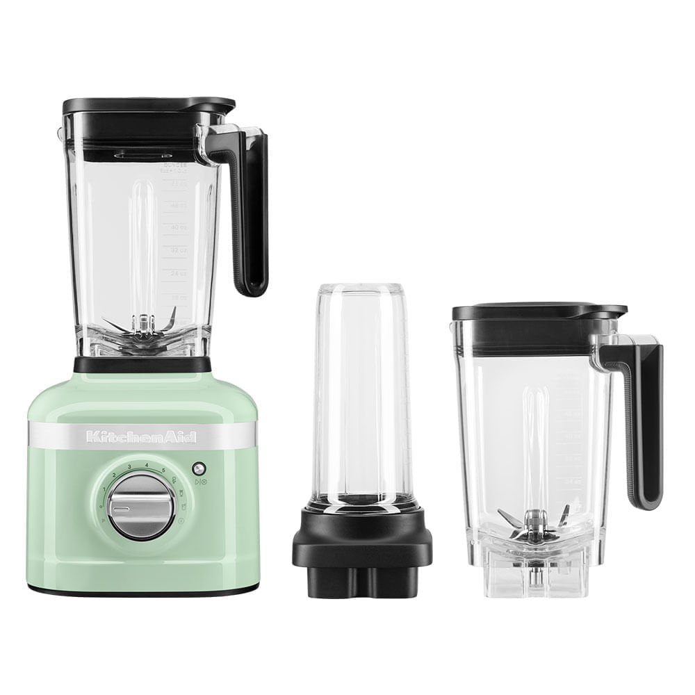 Combo Licuadora K400 Tritán Pistacho. Licuadora Personal de 16 oz y Jarra de 1.6 L para Licuadora K400 img #1