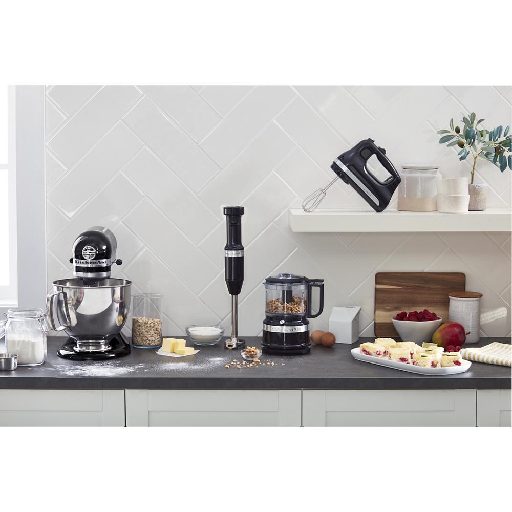 Combo Procesador de 7 tazas Black Matte + Licuadora de inmersión Velocidad Variable Onyx Black img #6