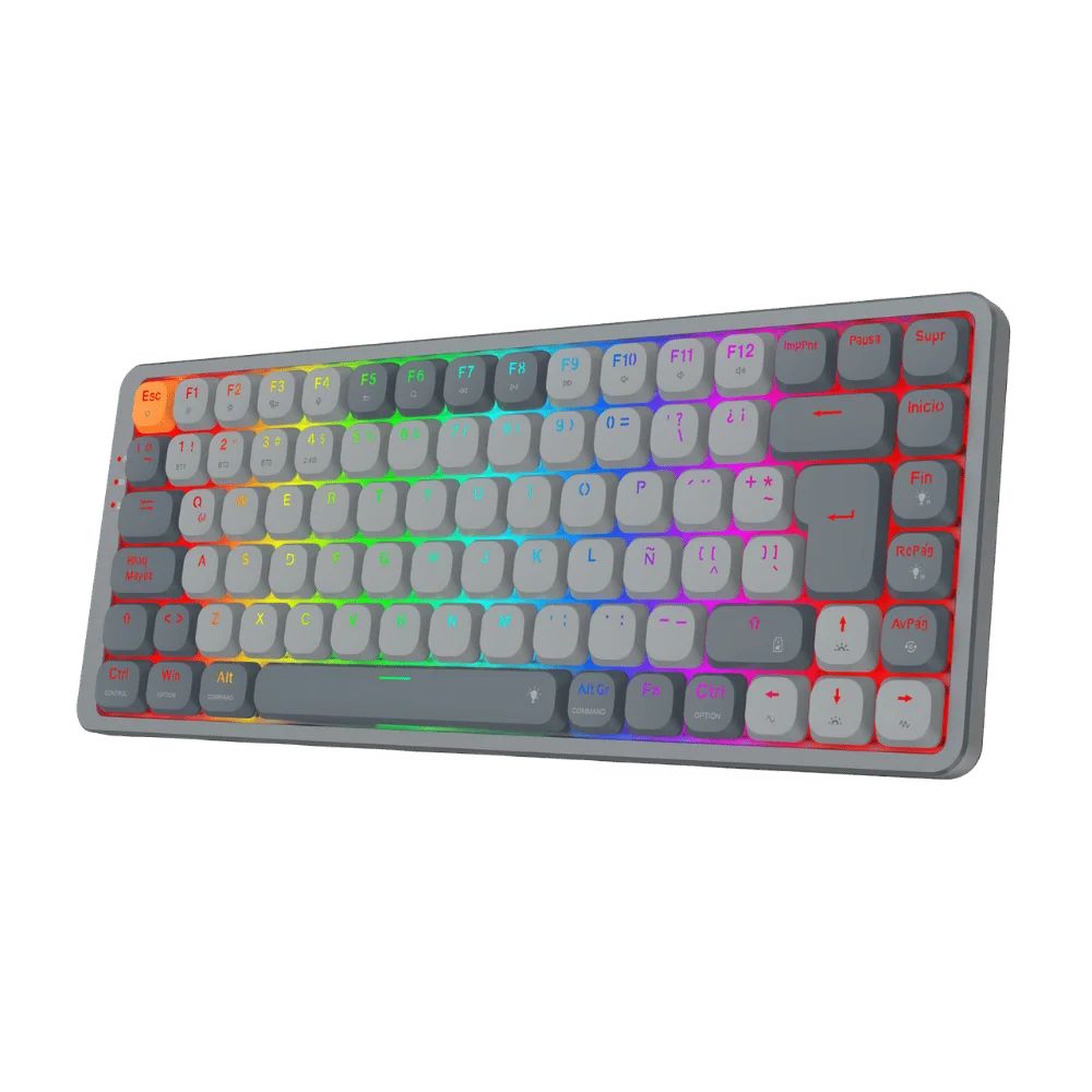 Teclado Redragon K652gg Azure 75% Lp Rgb-Pro Sp-Red img #4