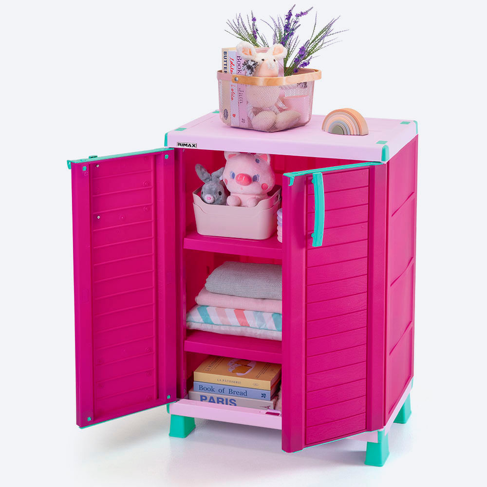 Combo Estudio Infantil, 1 Armario, 1 Escritorio, 1 Silla Niñas img #4