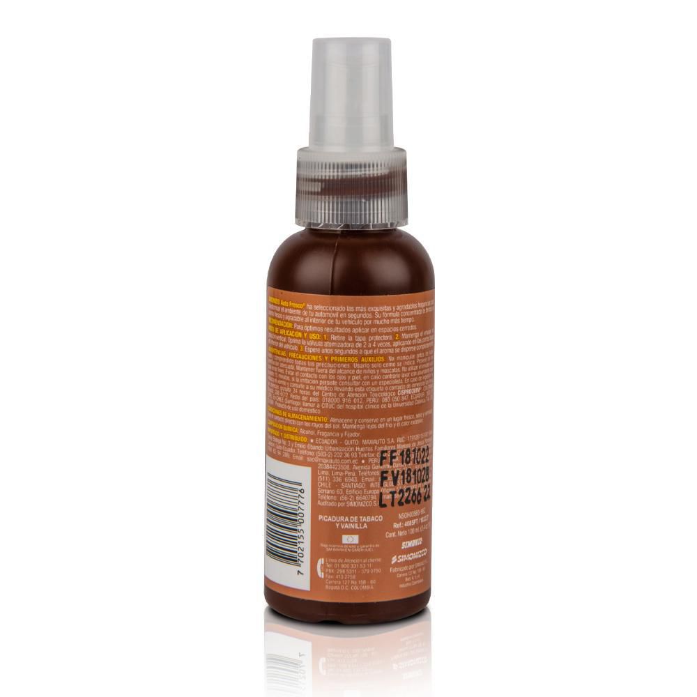 Ambientador Spray SIMONIZ Auto Fresco 100ml Ref. 103237 img #4
