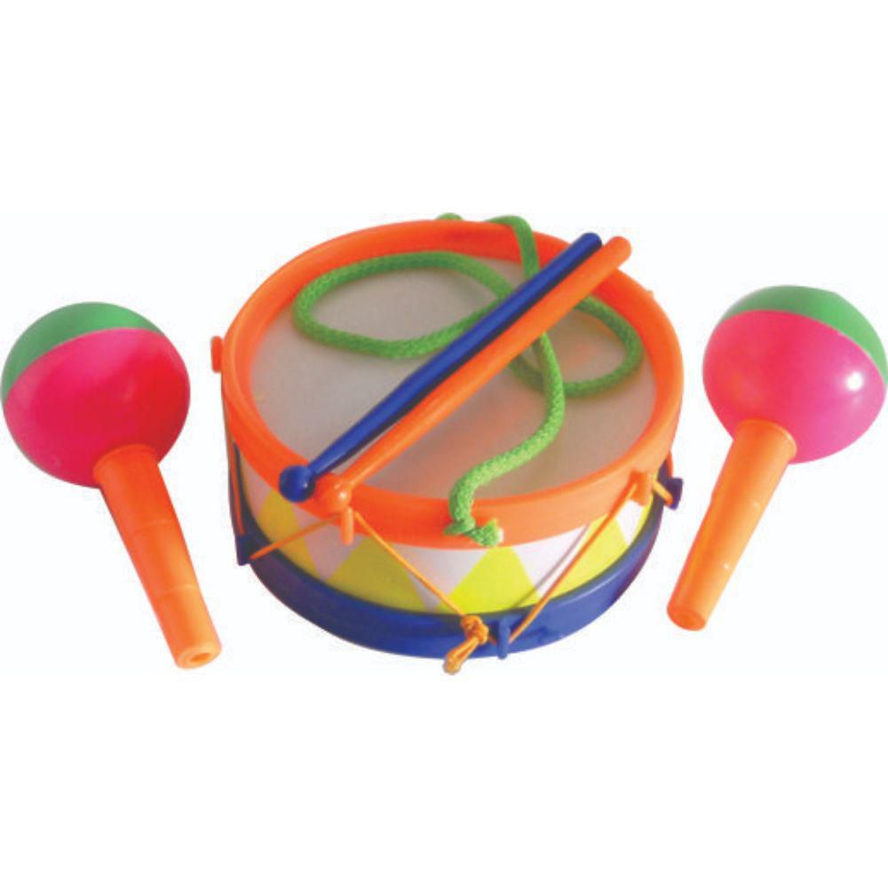 Juguete Tambor y maracas Bolsa PLASTICOS ASOCIADOS img #1