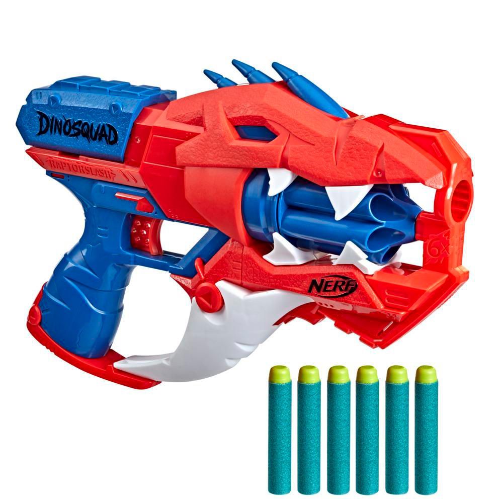 Lanzador DinoSquad RaptorSlash 6 Dardos NERF img #1