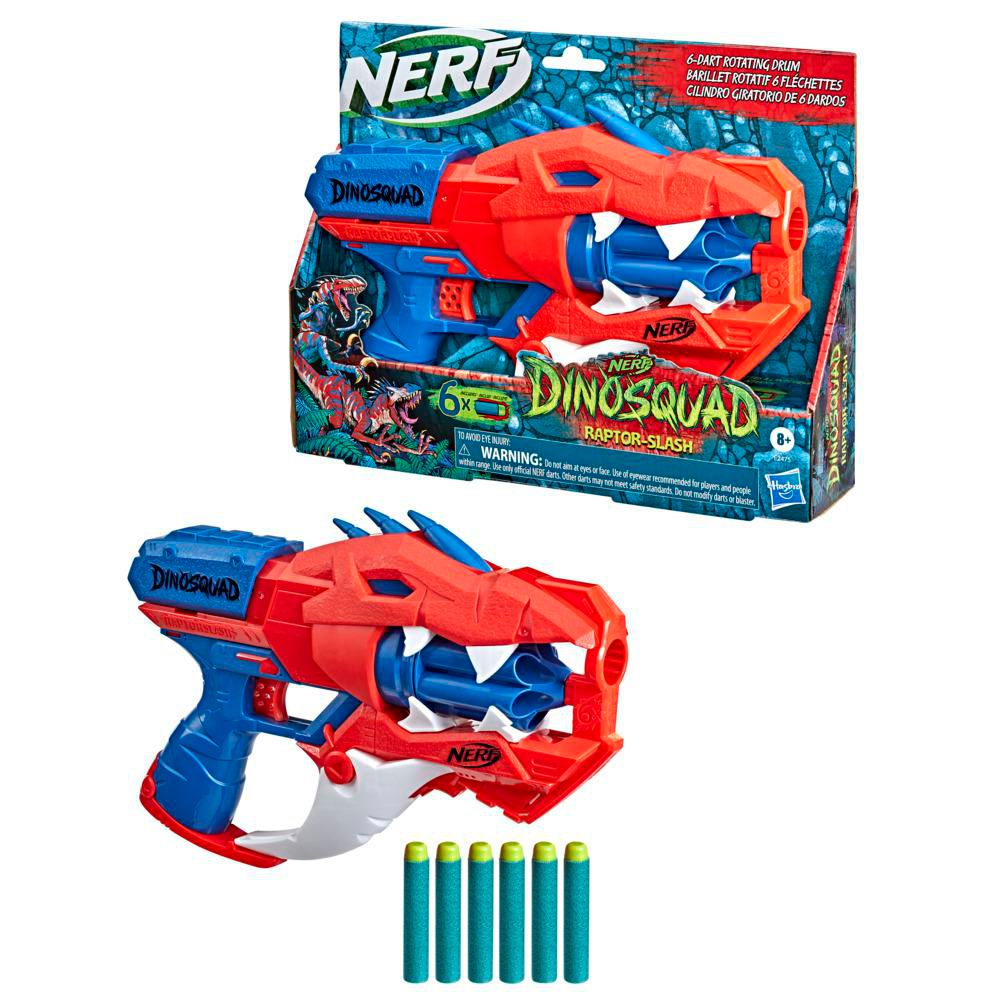 Lanzador DinoSquad RaptorSlash 6 Dardos NERF img #3