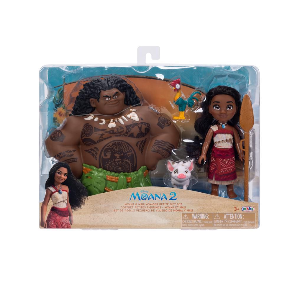 Muñeca  Moana 2 Set Petit Maui y Moana  DISNEY PRINCESS img #2