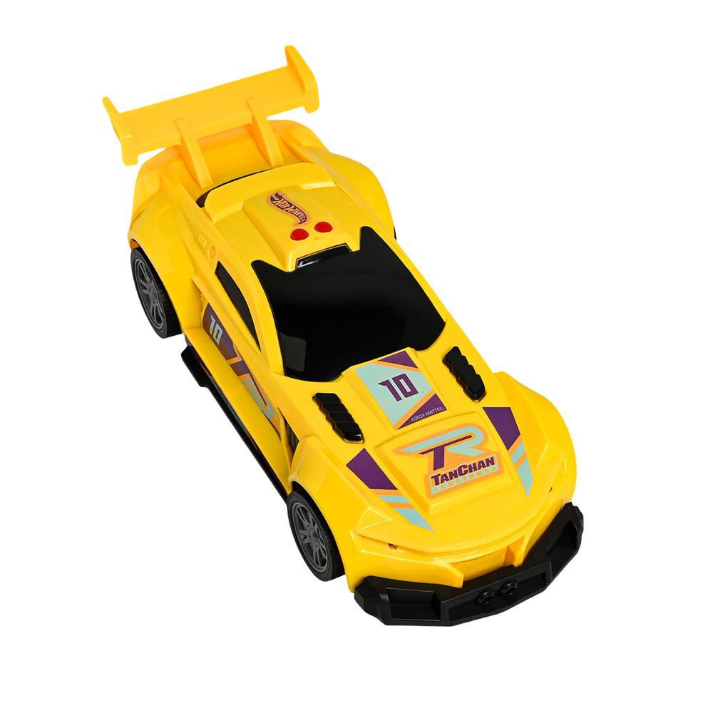 Vehiculo Friccion  HOT WHEELS Track Ripper 42Cm Amarillo img #5