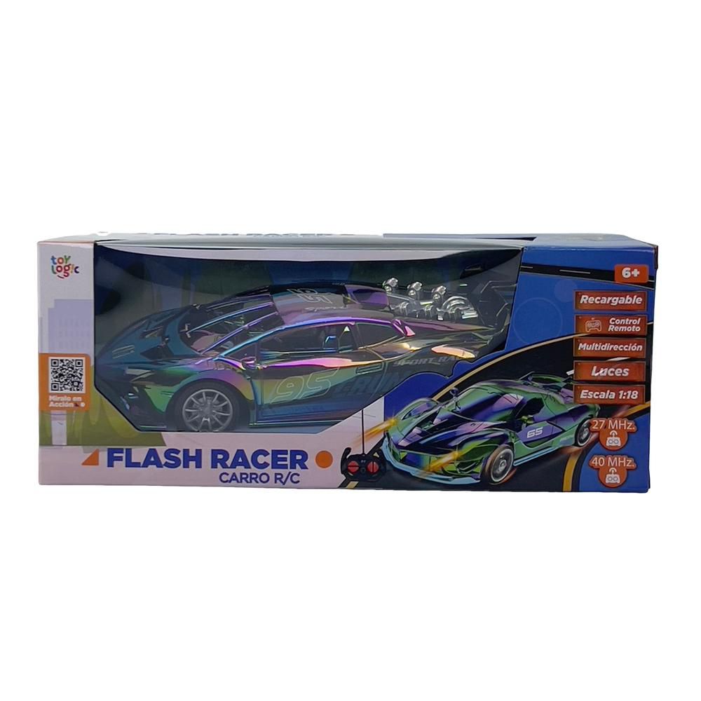 Carro a control remoto TOY LOGIC Flash Racer Blue img #1