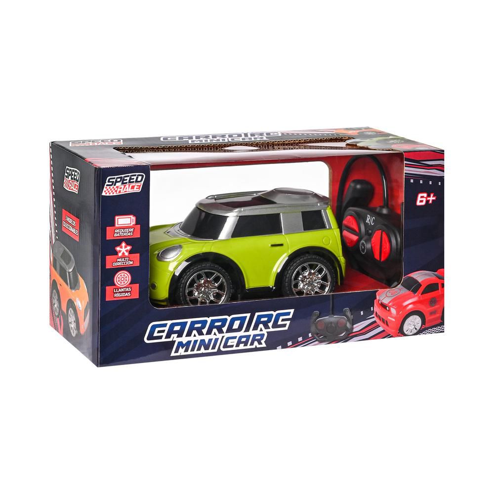 Mini Carro SPEED RACE de Colección TOY LOGIC a Control Remoto Verde img #1