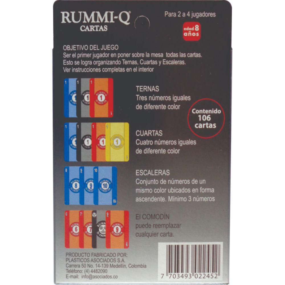Juego de mesa RummiQ Cartas Caja RUMMIQ img #4