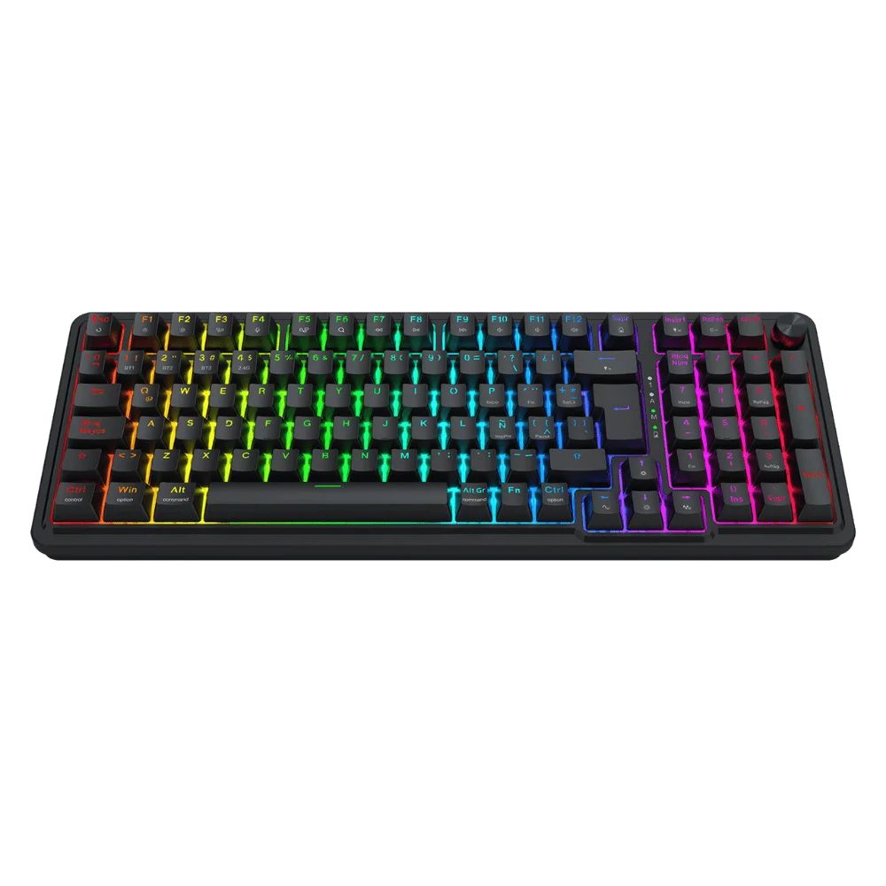 Teclado Inalambrico Redragon Mecánico 96% EISA PRO K686 Negro img #9
