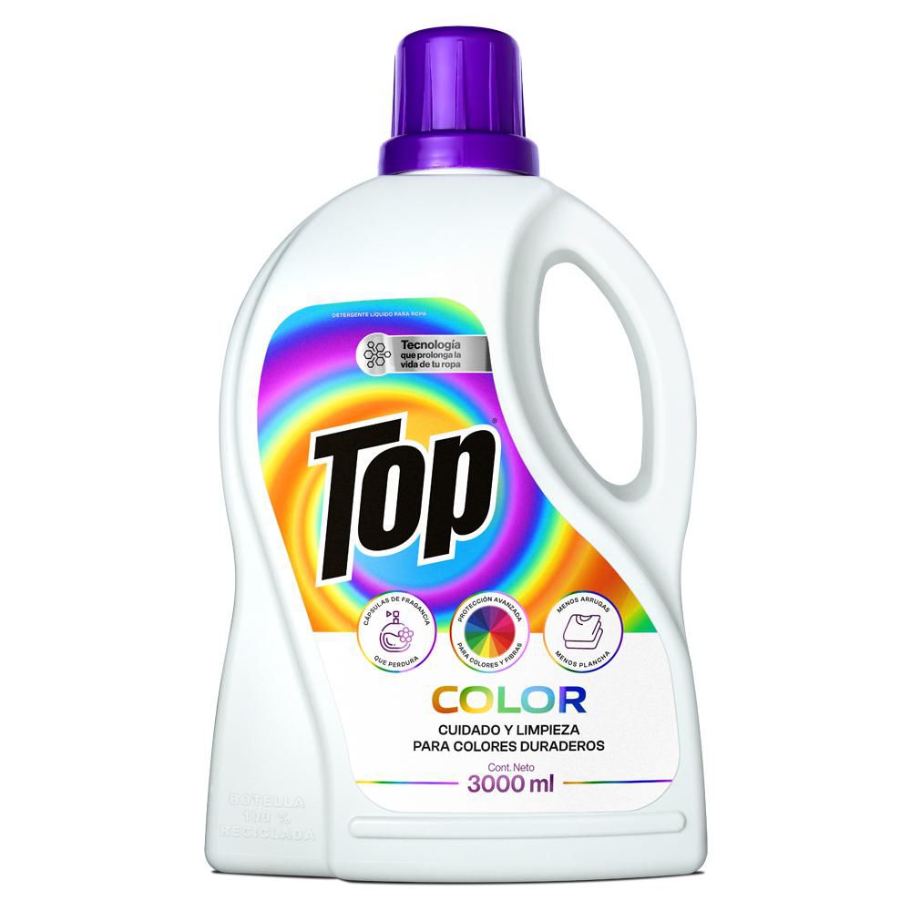 Detergente líquido TOP ropa color (3000  ml) img #1